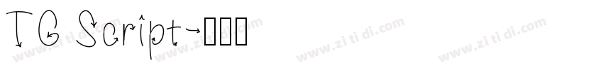 TG Script字体转换
